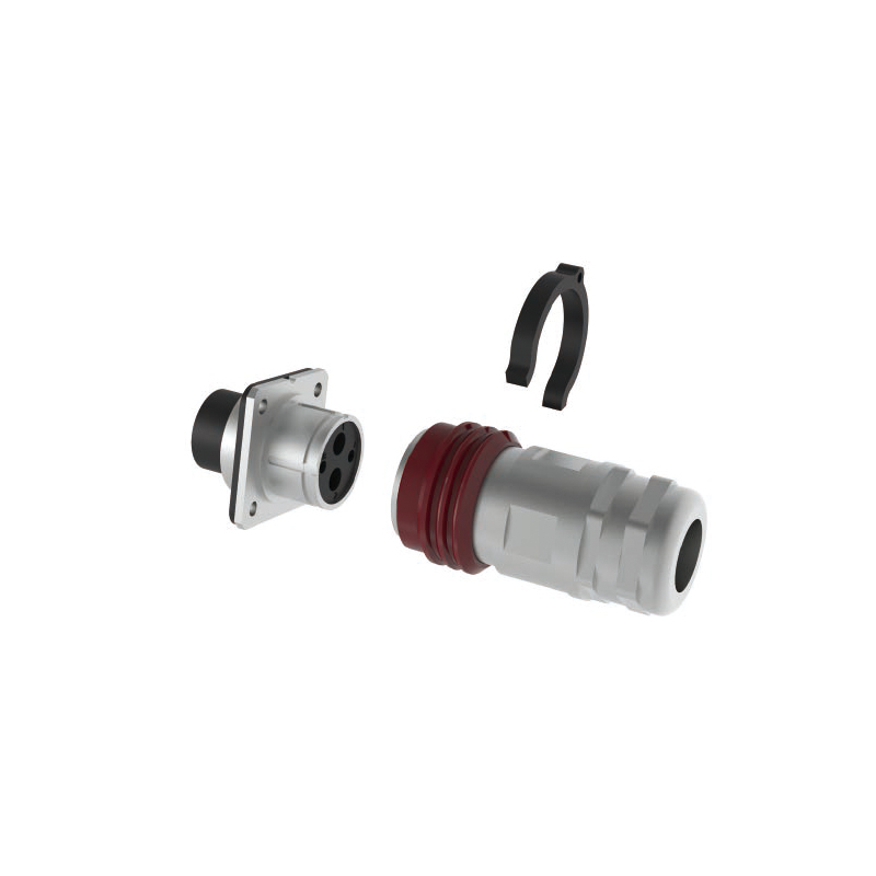 LGCA26系列新能源汽車(chē)圓形推拉鎖緊式連接器